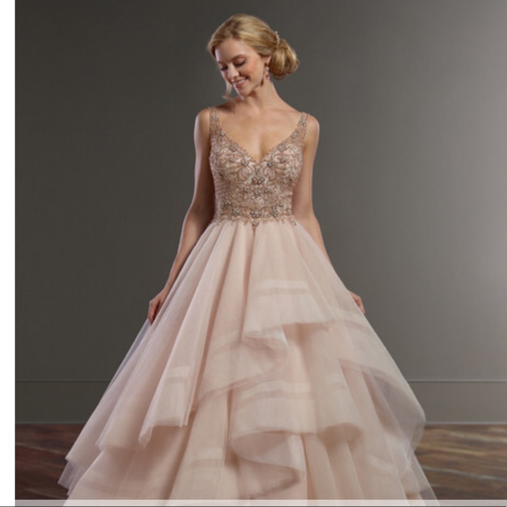 Martina Liana Moscato/Rose Gold Tulle 884